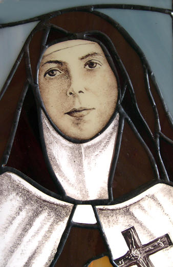 vitral religioso sor Teresa de los Andes